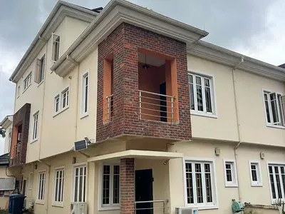 4 Bedroom Semi Detached Duplex on Two Floors with BQ — Ikeja GRA, Ikeja, Lagos