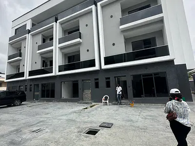 Serviced 4 Bedrooms Terraced Duplex with BQ Available — Lekki, Lagos
