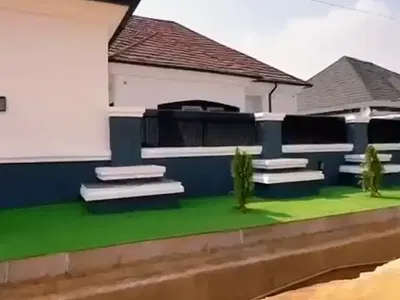 Brand New 3 Bedroom Bungalow with 2 Room Self-Contained BQ — Efab Queen Estate Karsana FCT Abuja, Gwarinpa, Abuja
