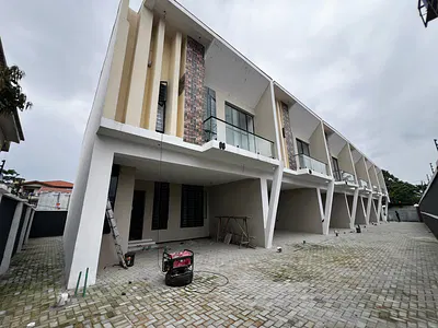 Newly Built 4 Bedroom Terrace House with a Room BQ — Ajah, Lagos