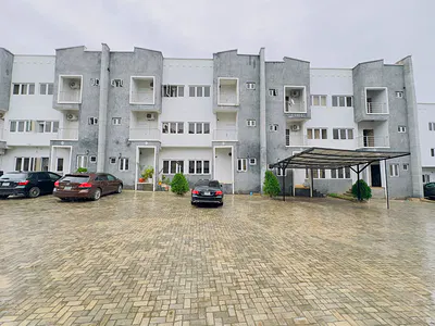 Tastefully Finished 4 Bedroom Terraced Duplex with BQ in an Estate — Katampe (Main), Katampe, Abuja