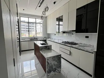 Contemporary Self Compound 5 Bedroom Terrace with Pool — Lekki Phase 1, Lekki, Lagos