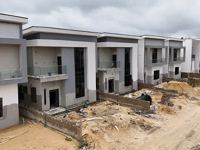 Affordable 4 Bedroom Fully Detached Duplex with BQ, Swim Pool — Ajah, Lagos
