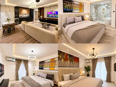 Aesthetic 2 Bedroom Apartment Good Water and Good Road — Osapa, Lekki, Lagos