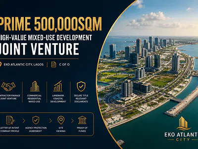 Prime 500000SQM High-Value Mixed-Use Development — Eko Atlantic City, Lagos