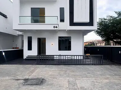 Contemporary 4 Bedroom Detached Duplex with a BQ — Idado, Lekki, Lagos