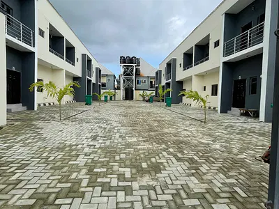 Newly Bulit 4-Bedroom Terrace Duplex with BQ — Sangotedo, Ajah, Lagos