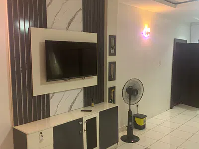 Spacious and Well Furnished 3 Bedroom Flat with CCTV — Wuye, Abuja