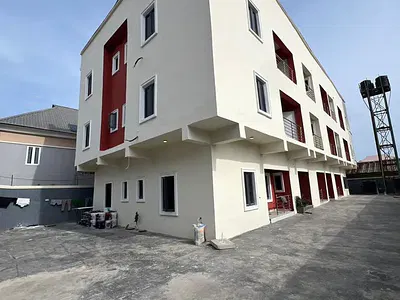 Serviced Spacious 2 Bedroom Apartment for Rent with Double Balconies — Lekki, Lagos