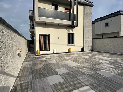Lovely 4 Bedroom Fully Detached Duplex with a Pool — Atlantic Nominee Estate, Lekki, Lagos