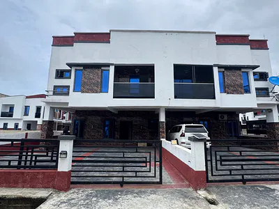 Beautiful Spacious 4 Bedroom Semi Detached Duplex with BQ — Lekki, Lagos