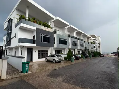 4 Bedroom Terrace Duplex with BQ and Pool — Guzape District, Abuja
