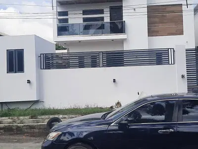 DM for Video: Spacious 4 Bedroom with BQ Ample Parking Security House — Lekki, Lagos