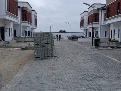 Brand New 4 Bedroom Semi Detached+bq — Lekki, Lagos