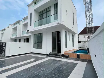 4 Bedroom Semi Detached Duplex with BQ and Pool — Lekki, Lagos
