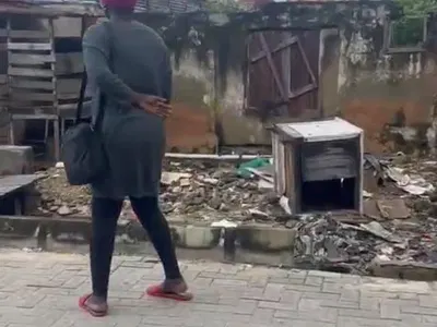 Residential Half Plot of Land — Off Imam Thanni Street, Ijeshatedo, Surulere, Lagos