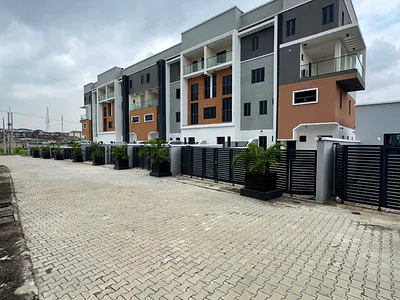 Super Luxurious 4 Bedroom Maisonette with BQ — Opebi, Ikeja, Lagos