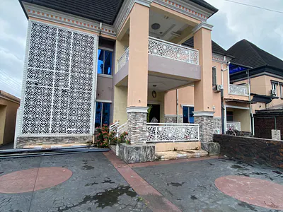 3 Bedroom Duplex with a Security House & BQ — Naf Harmony Estate Eliozu, Port Harcourt, Rivers