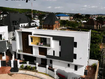 New Listing 5 Bedroom Fully Detached Duplex with Boys' Quarters — Guzape District, Abuja