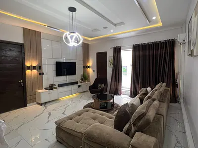 Serviced & Fully Furnished 3-Bedroom Apartment with BQ — Ikoyi, Ikoyi, Lagos