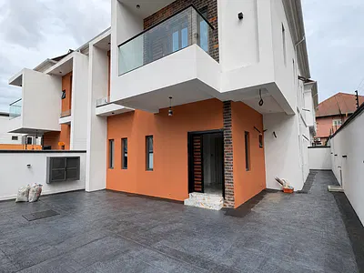 Well Finished 4 Bedrooms Semi Detached with BQ — Magodo, Lagos