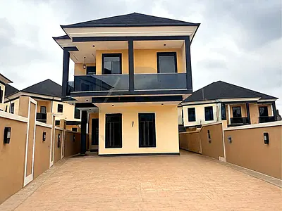 Luxurious 5 Bedroom Detached Duplex with BQ in Secure Estate — Omole Phase 1, Ikeja, Lagos