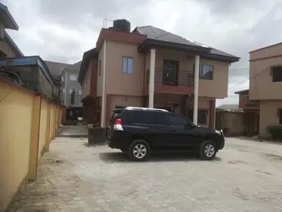 A Luxury 2 Unit 3 Bedrooms Up 2 Unit 2 Bedrooms & 2 Plot of Land — Okera Kekere Addo Road, Badore, Ajah, Lagos