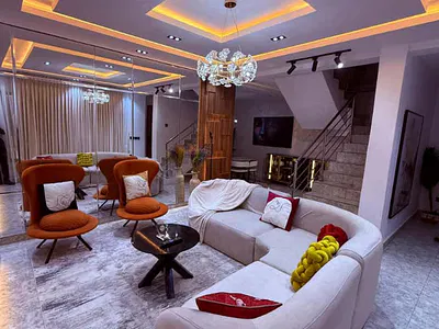 Chic 3 Bedroom Apartment with Pool — Ilasan, Lekki, Lagos