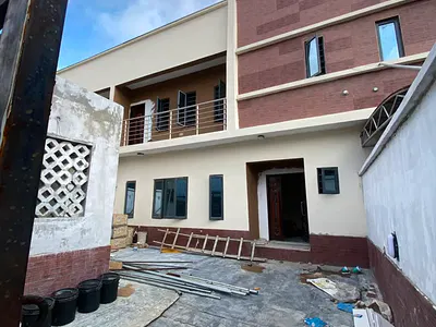 Newly 4 Bedroom Terrace Duplex in a Serene and Secured Environment — Lakowe Golf Road, Lakowe, Ibeju Lekki, Lagos