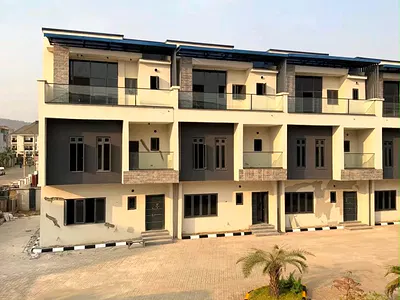 Newly Developed 4-Bedroom Terraced Duplex Location: Jahi - Abuja Price — Jahi, Abuja