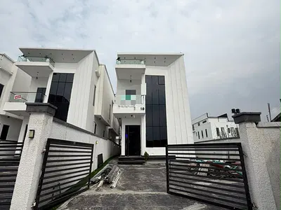 Contemporary 5 Bedroom Fully Detached Duplex for Sale. — Chevron Lekki Lagos, Lekki, Lagos