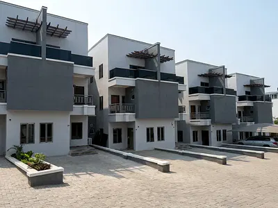 Newly Built 4 Bedroom Terrace Duplex and BQ — Guzape District, Abuja