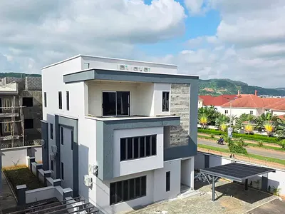 Newly Built 6 Bedroom Detached Duplex with BQ — Katampe Extension, Katampe, Abuja