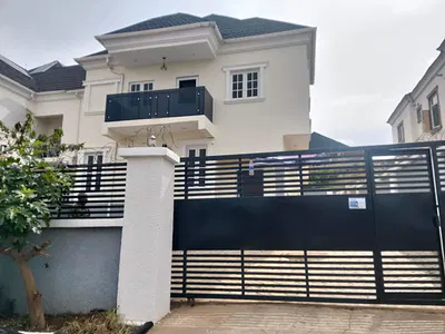 A Well Finished 4bedroom Semi Detached Duplex in an Estate with One BQ — Asokoro, Asokoro District, Abuja
