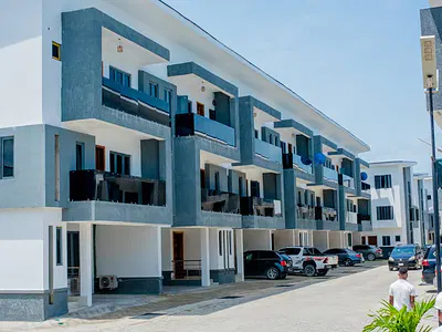 Spacious Serviced 4 Bedroom Terrace Duplex + BQ — Mijl Estate, Ikate Elegushi, Lekki, Lagos