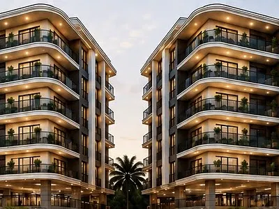 Contemporary 2 Bedroom Apartment — Lekki Phase 1, Lekki, Lagos