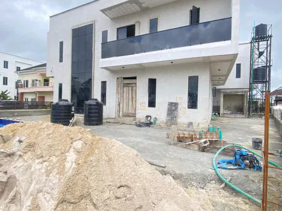 Brandnew Massive 4bedroom Fully Detached Duplex with Swimming Pool — Ajah, Lagos