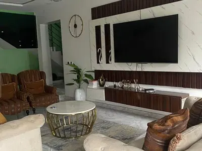 Fully Furnished 4 Bedroom House with BQ — Opebi, Ikeja, Lagos