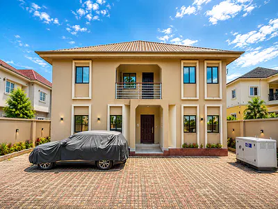Very Big Compound 5 Bedroom Fully Detached Duplex with BQ — Lekki, Lagos