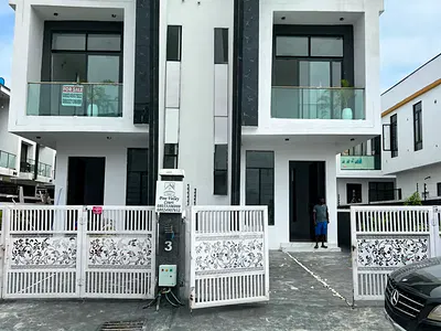 Affordable 4 Bedroom Semi Detached Duplex with BQ — Lekki, Lagos