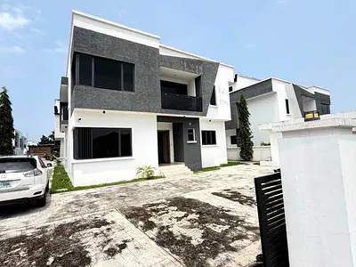 The Most Affordable 4 Bedroom Detached Duplex with Swimming Pool, BQ — Royal Gardens Estate, Ajah, Lagos