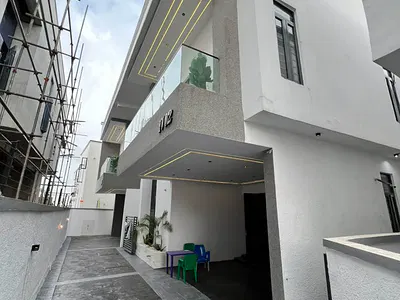 Family Friendly 4 Bedroom Semi Detached + BQ in a Secure Location — Lekki, Lagos