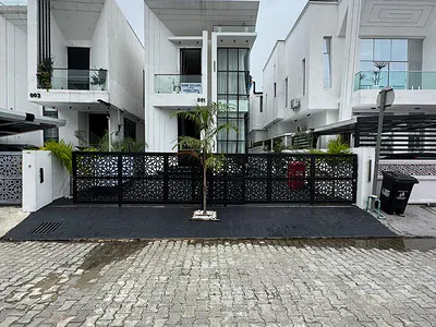 Luxury 5 Bedroom Duplex with a BQ, Pool, — Lekki, Lagos