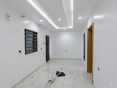 A Relatively Newly Built Spacious Mini Flat Upstairs with Two Toilet — Sawmill, Gbagada, Lagos