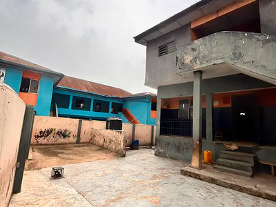 Functioning School of 987SQMT Land with a Storey Building — Mile 12, Kosofe, Lagos