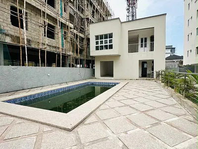 2 Bedroom Apartment with Swimming Pool + Gym + Elevator — Lekki, Lagos