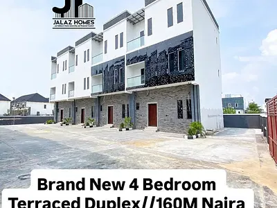 Brand New 4 Bedroom Terraced Duplex — Orchid, Lekki, Lagos