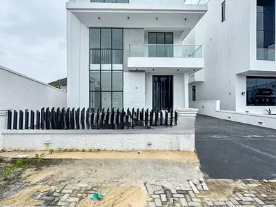 Newly Built 5 Bedroom Fully Detached Duplex with a BQ and Pool — Ikota, Lekki, Lagos