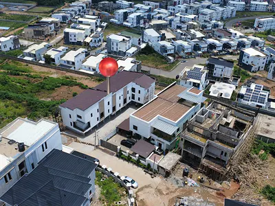 Advanced Carcass 4 Bedroom Terrace Duplex with Basement BQ — Works and Housing Estate, Gwarinpa, Abuja
