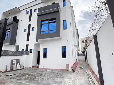 Lovely Built 4 Bedroom Semi Detached Duplex with BQ — Ikeja, Lagos